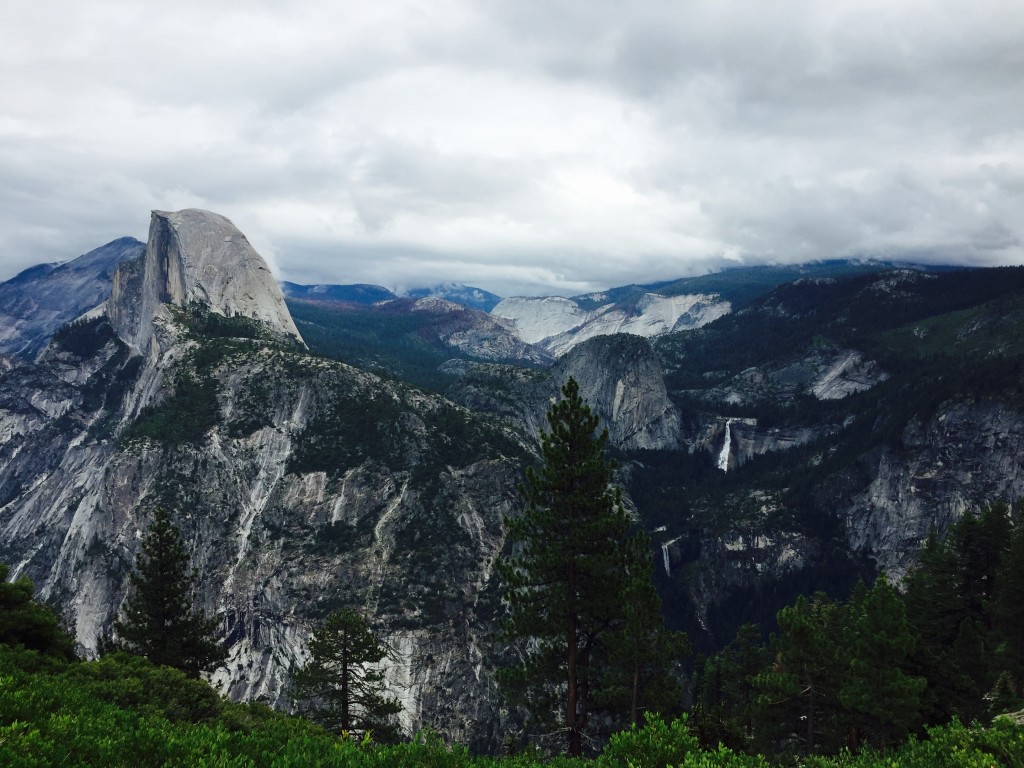 View of Half Dome from Glacier Point