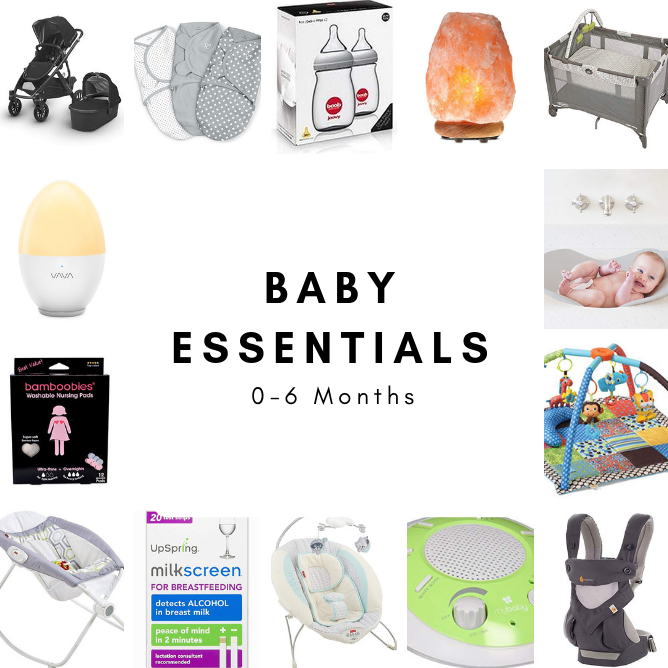 first 6 months baby essentials